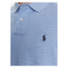 Polo Ralph Lauren Polokošeľa 710666998007 Modrá Custom Slim Fit