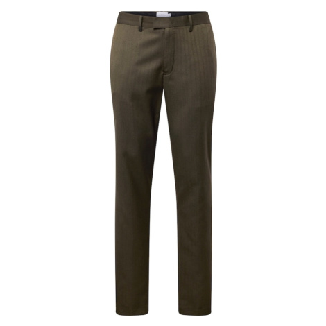 TOPMAN Chino nohavice  kaki