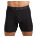 3PACK pánske boxerky Under Armour čierne (1383884 001)