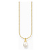 Thomas Sabo KE2238-430-14-L45V Gold-plated chain with pearl pendant