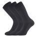 Lonka Halik Dámske vysoké ponožky - 3 páry BM000003073700114147 čierna