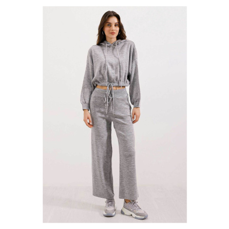 Bigdart 15845 Hooded Oversize Double Suit - Gray