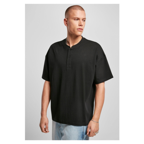 Oversized Henley T-shirt black Urban Classics