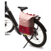 PUNTA Velo nákupná taška na bicykel 27L - čierno šedá