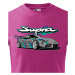 Detské tričko s potlačou Toyota Supra MK5 HKS -  tričko pre milovníkov aut