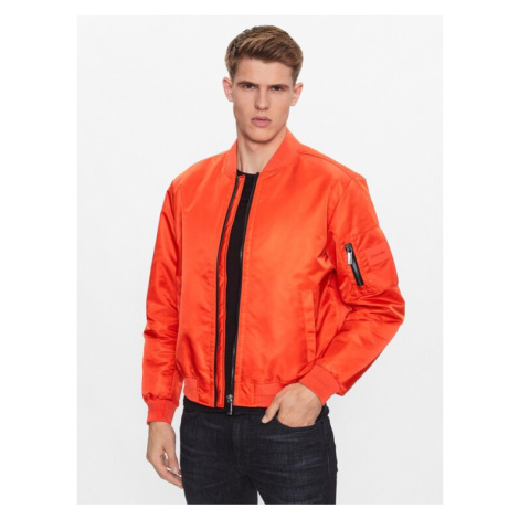 Calvin Klein Bundy bomber Hero K10K109907 Oranžová Regular Fit