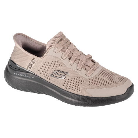 Béžové športové tenisky Skechers Slip-Ins: Bounder 2.0 - Emerged 232459-TPBK