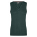 James & Nicholson Dámsky sveter bez rukávov JN656 - Lesná zelená