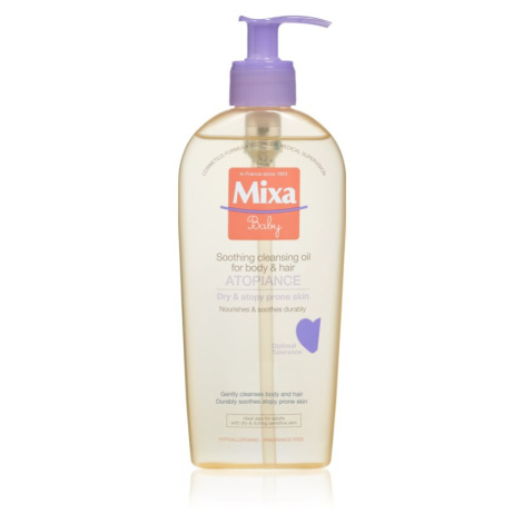 MIXA Atopiance upokojujúci čistiaci olej na vlasy a pokožku so sklonom k atopii