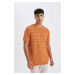 DEFACTO Standard Fit Crew Neck Cotton Short Sleeve T-Shirt