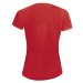 SOĽS Sporty Women Dámske funkčné triko SL01159 Red