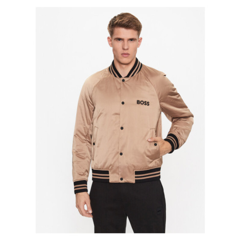 Boss Bundy bomber 50483945 Béžová Regular Fit Hugo Boss