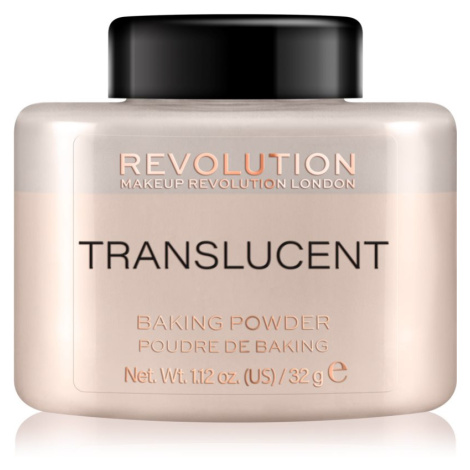 Makeup Revolution Baking Powder sypký púder odtieň Translucent