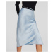 Sukňa Karl Lagerfeld Karl Charm Soft Skirt Cashmere Blue