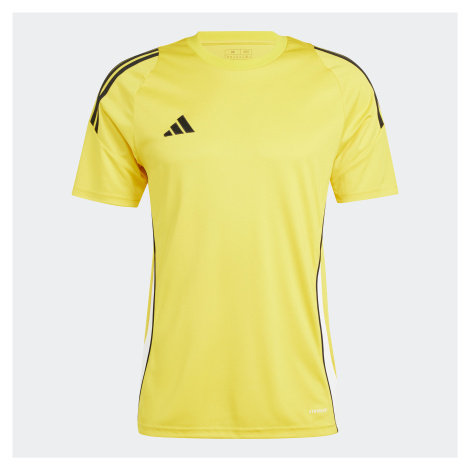 Futbalový dres Tiro 24 žltý Adidas