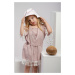 Detský klobúk Jamiks ružová farba, bavlnený