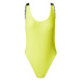 Calvin Klein Swimwear Jednodielne plavky  žltá / čierna