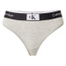 Calvin Klein Underwear Tangá  svetlosivá / čierna / biela