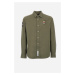 Košeľa La Martina Man Shirt L/S Cotton Twill Ivy Green