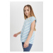 DEFACTO Girl Oversize Fit Crew Neck Striped Short Sleeve T-Shirt