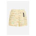 Plavky Karl Lagerfeld Stripe Aop Short Boardshorts Stripe Aop Lemon Drop