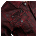 bunda pánska WORNSTAR - Idolmaker Coated Denim - Crimson - WSGJ-IMCC