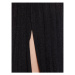 Liu Jo Plisovaná sukňa CF3346 J1923 Čierna Regular Fit
