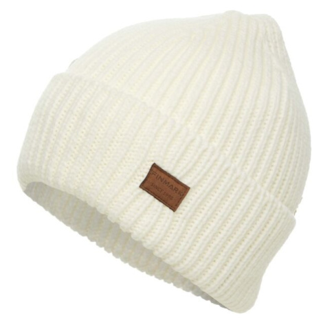 Finmark Zimná čiapka Zimná pletená čiapka, biela, veľkosť