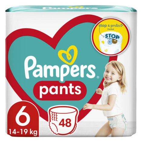 PAMPERS Plienky nohavičkové Active Baby Pants veľ. 6 14-19 kg