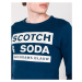 Scotch & Soda Mikina Modrá