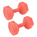 Spokey MONSTER RED Set of hexagonal cynics 2x 4 kg