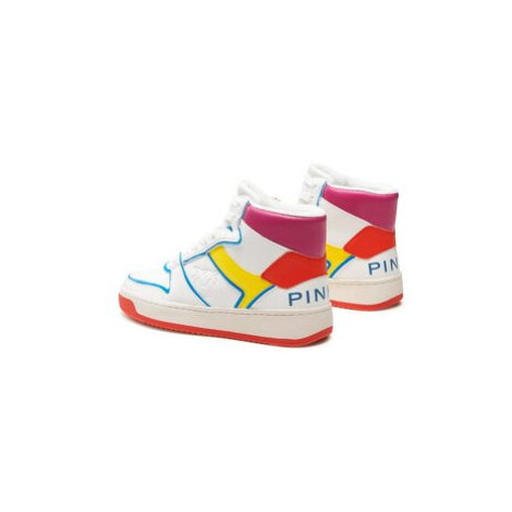 Pinko Sneakersy Adele Sneaker 20231 BLKS1 101225.A0VK Biela