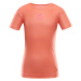 Dětské rychleschnoucí triko ALPINE PRO BASIKO neon shocking orange