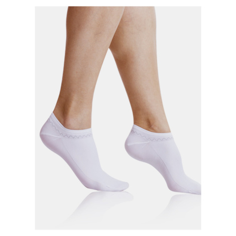 Biele dámske ponožky Bellinda FINE IN-SHOE SOCKS