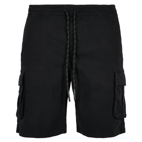 Drawstring Cargo Shorts Black Urban Classics