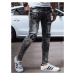 Men's Black Denim Dstreet Pants