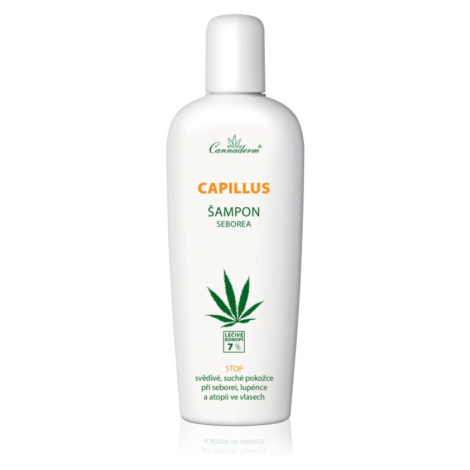 Cannaderm Capillus Seborea Shampoo bylinný šampón pre podráždenú pokožku hlavy