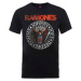 Ramones Tričko Vintage Eagle Seal Unisex Black