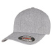 Baseball cap FLEXFIT HEATHERLIGHT melange grey