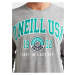 Šedé pánske tričko O'Neill STATE L/SLV T-SHIRT
