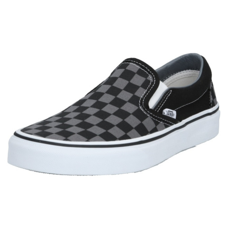 VANS Slip-on obuv 'Classic'  sivá / čierna / biela