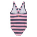 Dievčenské plavky COLOR KIDS Swimsuit W. Chestprint, AOP, vintage indigo