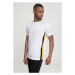 Urban Classics Raglan Side Stripe Tee white/black/yellow