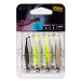 Fox rage gumová nástraha ultra uv micro tiddler fast mixed colour loaded lure pack