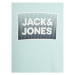 Jack&Jones Junior Mikina Steel 12249653 Zelená Regular Fit
