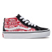 Vans Sneakersy Sk8-Mid Reissue VN000BVPBRR1 Čierna