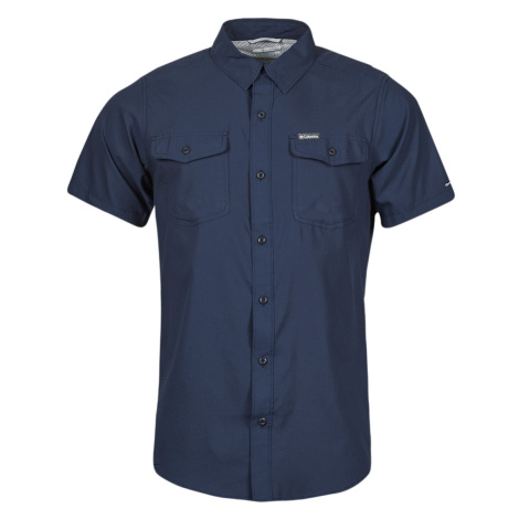 Columbia  Utilizer II Solid Short Sleeve Shirt  Košele s krátkym rukávom Námornícka modrá