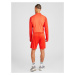 ADIDAS PERFORMANCE Športové nohavice  oranžovo červená / biela
