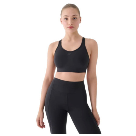 Kompresná podprsenka 4F SPORT BRA-WAW24USBAF137-22S-ANTHRACITE