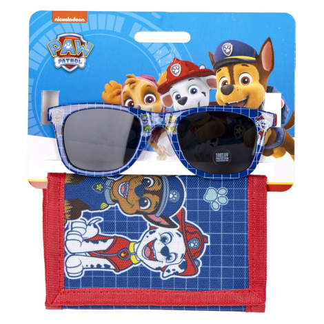 SUNGLASSES SET SUNGLASSES CARTERA PAW PATROL